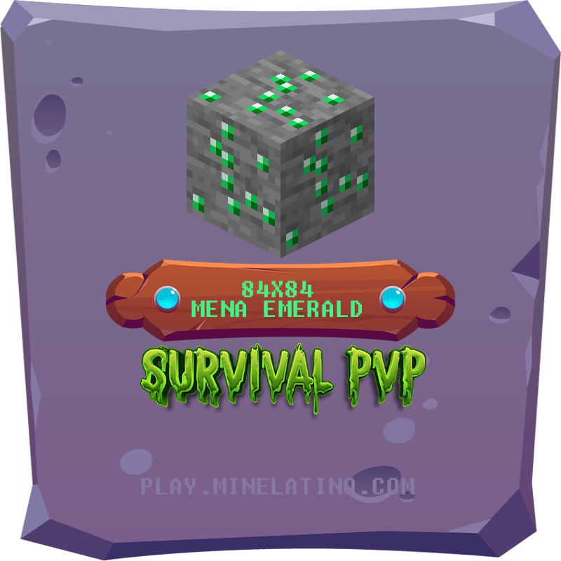 Mena EMERALD [84×84] Survival PvP