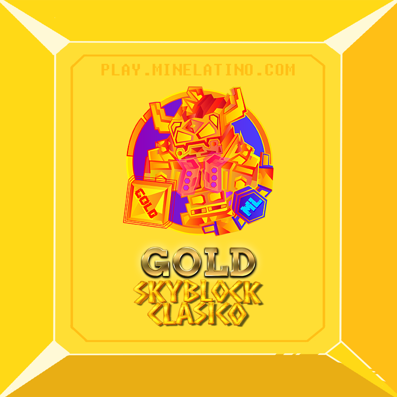 Rango [GOLD] SkyBlock Clásico PERMANENTE