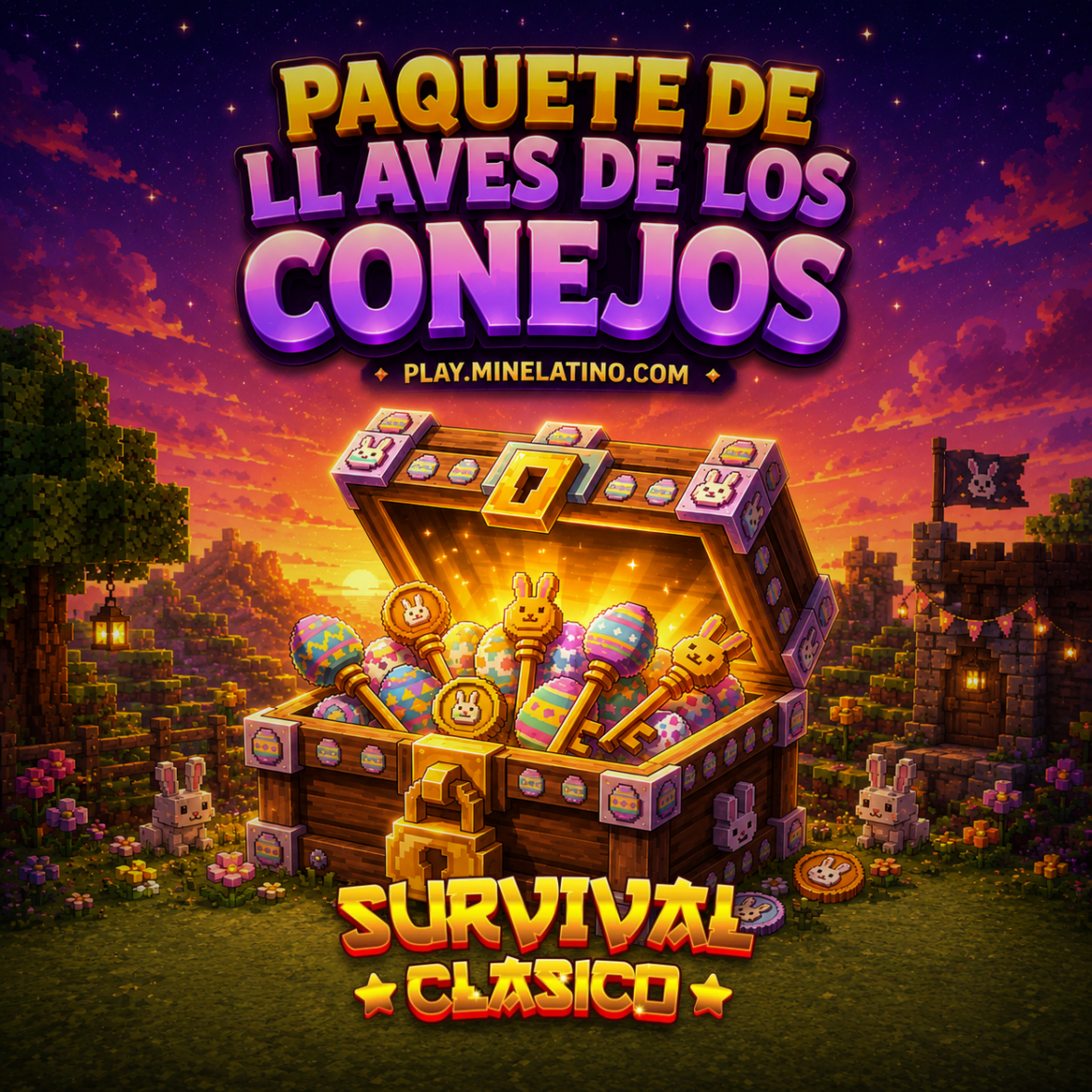 Pascuas 2026 [PAQUETE LLAVES] Survival Clásico
