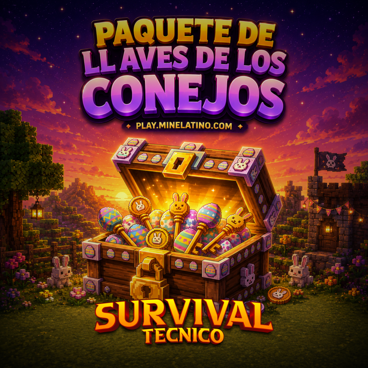 Pascuas 2026 [PAQUETE DE LOS CONEJOS] Survival Técnico